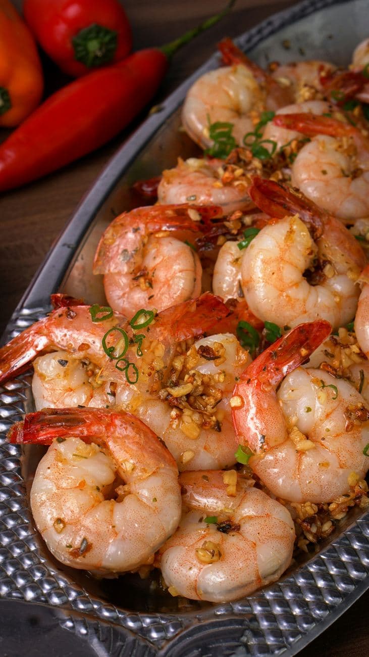 Crevettes créoles à la sauce épicée