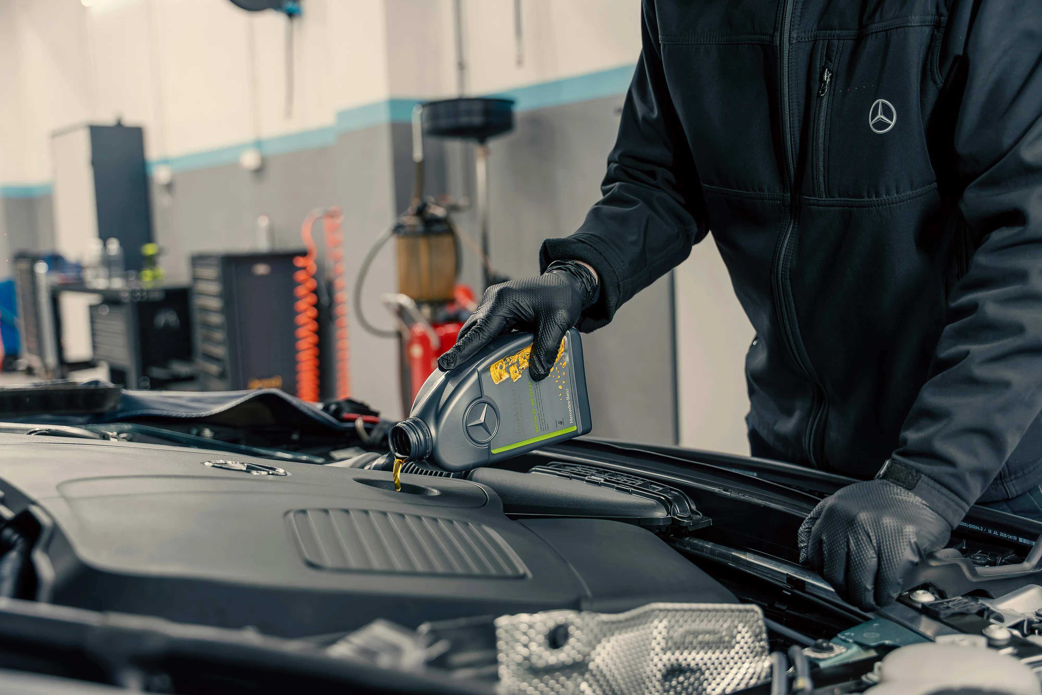 Atelier de garage moderne